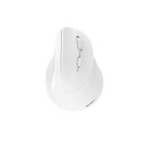 MOUSE ACTECK VIRTUOS FITT MI520 / ERGONOMICO / VERTICAL / INALAMBRICO / DUAL BLUETOOTH ADAPTADOR USB / 2400 DPI / RECARGABLE / BLANCO / AC-936231, - Garantía: SG -