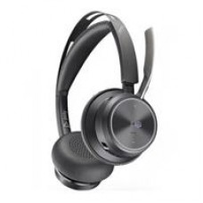 DIADEMA HP POLY 9T9J4AAAC3 VOYAGER FOCUS 2 UC/ VERSION MICROSOFT TEAMS BLUETOOTH DONGLE USB-A CONEXION HASTA 2 DISPOSITIVOS ESTEREO HASTA19 H DE CONVERSACION ALCANCE HASTA 50 M (SIN BASE DE CARGA), - Garantía: 1 AÑO -