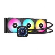 DISIPADOR CON ENFRIAMIENTO LIQUIDO CORSAIR CON PANTALLA ICUE H150I ELITE LCD XT, BLANCO/ 360 MM/ S-1700 1200/ AM5 AM4 / STR5/ STR4 (CW-9060077-WW), - Garantía: 5 AÑOS -