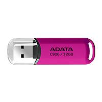 MEMORIA ADATA 32GB USB 2.0 C906 ROSA AC906-32G-RPP, - Garantía: 5 AÑOS -