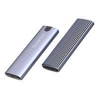 CARCASA ENCLOSURE QUARONI PARA M.2 NVME / COMPATIBILIDAD 2280 / CABLE USB C / ALUMINIO, - Garantía: SG - CARCASA ENCLOSURE QUARONI PARA M.2 NVME / COMPATIBILIDAD 2280 / CABLE USB C / ALUMINIO, - Garantía: SG -