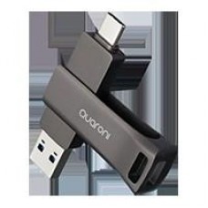 MEMORIA QUARONI 64GB USB 3.2 / DUAL AC / OTG / METALICA, - Garantía: SG -