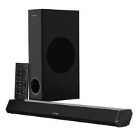 BARRA DE SONIDO ACTECK DYNAMIC TRIM BS670 / SUBWOOFER / SONIDO ESTEREO / 70 W RMS / BLUETOOTH + HDMI ARC + OPTICO + AUX 3.5MM + USB / LED INDICADOR / CONTROL INCLUIDO / NEGRO / AC-935913, - Garantía: 1 AÑO -