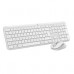 TECLADO Y MOUSE LOGITECH MK950 SIGNATURE SLIM INALAMBRICO RECEPTOR USB BOLT (ESPAÑOL) BLANCO, - Garantía: 1 AÑO -