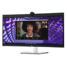 MONITOR DELL LED P3424WEB | CURVO 34.14 PULGADAS  WQHD 3440 X 1440 6 HZ | CAMARA WEB, BOCINA, MICROFONO | HDMI, DP, RJ45, USB-C, USB-A | 210-BGMM, - Garantía: 3 AÑOS -