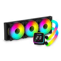 ENFRIAMIENTO LIQUIDO OCELOT GAMING OEL360 / 360MM / ARGB / 70 CFM / 1800 RPM / 32 DB / INTEL Y AMD / COLOR NEGRO, - Garantía: 1 AÑO -