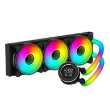 ENFRIAMIENTO LIQUIDO OCELOT GAMING POLAR WAVE 360 BLACK / 360MM / ARGB / 70 CFM / 1800 RPM / 32 DB / INTEL Y AMD / COLOR NEGRO, - Garantía: 1 AÑO -