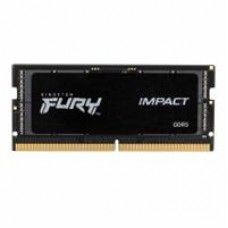 MEMORIA RAM KINGSTON SODIMM DDR5 16GB 5600MT/S FURY IMPACT BLACK CL40 262PIN 1.1V C/DIFUSOR DE CALOR P/LAPTOP KF556S40IB-16, - Garantía: SG -