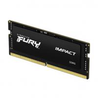 MEMORIA RAM KINGSTON SODIMM DDR5 32GB 4800MT/S FURY IMPACT BLACK CL38 262PIN 1.1V C/DIFUSOR DE CALOR P/LAPTOP KF548S38IB-32, - Garantía: 1 AÑO -