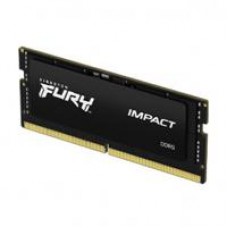 MEMORIA RAM KINGSTON SODIMM DDR5 32GB 4800MT/S FURY IMPACT BLACK CL38 262PIN 1.1V C/DIFUSOR DE CALOR P/LAPTOP KF548S38IB-32, - Garantía: 1 AÑO -