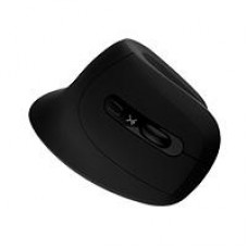 MOUSE VERTICAL INALAMBRICO 800 A 1200 DPI SILENCIOSO CONECTOR USB ERGONOMICO PERFECT CHOICE SNOUSE - NEGRO, - Garantía: 1 AÑO -
