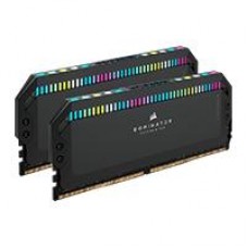 MEMORIA RAM CORSAIR DDR5 DOMINATOR PLATINUM RGB 32GB 2X16GB 6000MT/S CL36 BLACK CMT32GX5M2E6000C36, - Garantía: 1 AÑO -