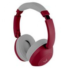 AUDIFONOS ON-EAR INALAMBRICOS PLEGABLES MANOS LIBRES CON BT PERFECT CHOICE SOUNDIA - ROJO, - Garantía: 1 AÑO -
