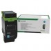 TONER LASER LEXMARK 75M40C0 CYAN, RENDIMIENTO ESTANDAR 2000 PAGINAS, PARA CS531, 632, CX532, 635, - Garantía: SG -