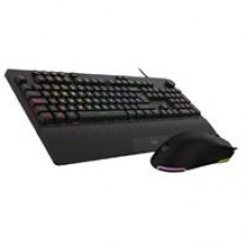 KIT GAMER BALAM RUSH SQUAD MASTER PRO KTM777 / TECLADO Y MOUSE / ALAMBRICO / ILUMINACION RGB / ANTI-GHOSTING / MEMBRANA / 113 TECLAS / OPTICO / 12800 DPI / 6 BOTONES /  NEGRO / BR-936903, - Garantía: 1 AÑO -