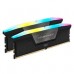 MEMORIA RAM CORSAIR DDR5 RGB VENGEANCE 48GB 2 X 24GB 6000MT/S CL30 BLACK CMH48GX5M2B6000C30, - Garantía: 1 AÑO -