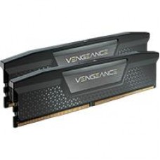 MEMORIA RAM CORSAIR DDR5 VENGEANCE 48GB 2 X 24GB 6000MT/S CL30 BLACK CMK48GX5M2B6000C30, - Garantía: 1 AÑO -
