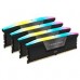 MEMORIA RAM CORSAIR DDR5 VENGEANCE RGB 96GB 4 X 24GB 6400MT/S CL32 BLACK CMH96GX5M4B6400C32, - Garantía: 1 AÑO -