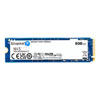 UNIDAD DE ESTADO SOLIDO KINGSTON INTERNO SNV3S NV3 500GB M.2 2280 NVME PCIE GEN 4X4 LECT.5000/ESCRIT.3000 MB/S PC/LAPTOP/MINI PC SNV3S/500G, - Garantía: 1 AÑO -