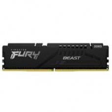 MEMORIA RAM KINGSTON DIMM DDR5 32GB 5200MT/S FURY BEAST BLACK EXPO CL36 288PIN 1.25V C/DISIPADOR DE CALOR P/PC/GAMER/ALTO RENDIMIENTO KF552C36BBE-32, - Garantía: 1 AÑO -