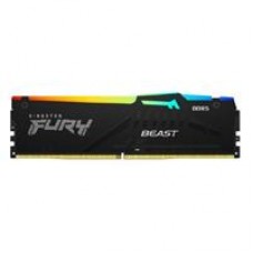 MEMORIA RAM KINGSTON DIMM DDR5 16GB 5200MT/S FURY BEAST BLACK EXPO RGB CL36 288PIN 1.25V C/DISIPADOR DE CALOR P/PC/GAMER/ALTO RENDIMIENTO KF552C36BBEA-16, - Garantía: 1 AÑO -