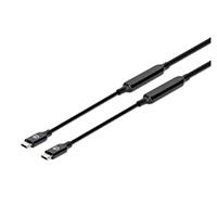 CABLE USB,MANHATTAN,355971,-C V3.2, C-C 5.0M 10GBPS, 60W, - Garantía: 1 AÑO -