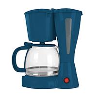 CAFETERA MIRATI / 1.2 L / 900W / VASO CRISTAL / FILTRO LAVABLE / AZUL, - Garantía: 1 AÑO -