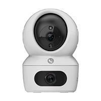 CAMARA WI-FI DE DOBLE LENTE CON ROTACIN HORIZONTAL Y VERTICAL / EZVIZ / USO INTERIOR, - Garantía: 1 AÑO -