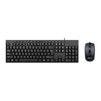 TECLADO/MOUSE TECHZONE TZACCBA01 ALAMBRICO USB NEGRO, - Garantía: 2 AÑOS -