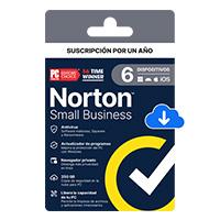 ESD NORTON SMALL BUSINESS / 6 DISPOSITIVOS / 1 AÑO - DESCARGA DIGITAL (NO SERVER), - Garantía: SG -