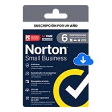 ESD NORTON SMALL BUSINESS / 6 DISPOSITIVOS / 1 AÑO - DESCARGA DIGITAL (NO SERVER), - Garantía: SG - ESD NORTON SMALL BUSINESS / 6 DISPOSITIVOS / 1 AÑO - DESCARGA DIGITAL (NO SERVER), - Garantía: SG -
