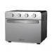 FREIDORA DE AIRE CON HORNO MIRATI HOME DE 25 LITROS CON 10 FUNCIONES, 1600 W, CONTROL CON PERILLA, ACERO INOXIDABLE, 4 PERILLAS AJUSTABLES, TEMPERATURA DE 80C - 230C, - Garantía: 1 AÑO -