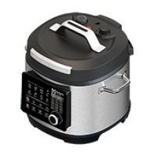 OLLA DE PRESION ELECTRICA MULTIFUNCIONAL MIRATI HOME DE 6L 1000W DE ACERO INOXIDABLE PANEL DIGITAL MULTIUSOS COCCION LENTA O RAPIDA 10 FUNCIONES PRESTABLECIDOS CON PROTECCION DE SEGURIDAD, - Garantía: 1 AÑO -