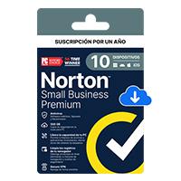 ESD NORTON SMALL BUSINESS PREMIUM / 10 DISPOSITIVOS / 1 AÑO - DESCARGA DIGITAL (NO SERVER), - Garantía: SG -