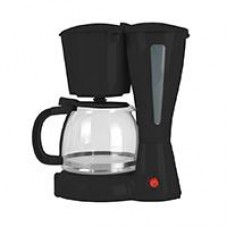 CAFETERA MIRATI / 1.2 L / 900W / VASO CRISTAL / FILTRO LAVABLE / NEGRO, - Garantía: 1 AÑO -