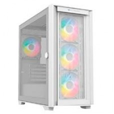 GABINETE GAMER BALAM RUSH / MEDIA TORRE / CARBONO TWIN MATE 8000 / MICRO-ATX MINI-ATX / 4 VENTILADORES ARGB / PANEL IZQ CRISTAL + FRENTE INTERCAMBIABLE CRISTAL- MESH / BLANCO / BR-938785, - Garantía: 3 AÑOS -