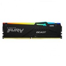 MEMORIA RAM KINGSTON DIMM DDR5 16GB 6000MT/S FURY BEAST BLACK EXPO RGB CL36 288PIN 1.35V C/DISIPADOR DE CALOR P/PC/GAMER/ALTO RENDIMIENTO KF560C36BBE2A-16, - Garantía: 1 AÑO -