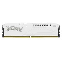 MEMORIA RAM KINGSTON DIMM DDR5 16GB 6000MT/S FURY BEAST WHITE EXPO CL30 288PIN 1.4V C/DISIPADOR DE CALOR P/PC/GAMER/ALTO RENDIMIENTO KF560C30BWE-16, - Garantía: 1 AÑO -