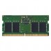 MEMORIA RAM KINGSTON SODIMM DDR5 8GB 5600MT/S VALUERAM CL46 262PIN 1.1V P/LAPTOP KVR56S46BS6-8, - Garantía: 1 AÑO -