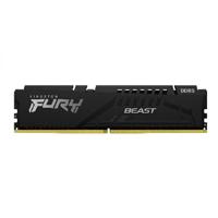 MEMORIA RAM KINGSTON DIMM DDR5 32GB 6000MT/S FURY BEAST BLACK EXPO CL36 288PIN 1.35V C/DISIPADOR DE CALOR P/PC/GAMER/ALTO RENDIMIENTO KF560C36BBE-32, - Garantía: 1 AÑO -