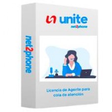 AGENTE PARA FIRMA EN COLA DE ATENCION - NET2PHONE - PARA CONMUTADOR TELEFONICO UNITE - LICENCIA POR AGENTE - RENTA MENSUAL - ENTREGA ELECTRONICA, - Garantía: SG -