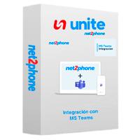 INTEGRACION A MS TEAMS - NET2PHONE - PARA CONMUTADOR TELEFONICO UNITE - LICENCIA POR USUARIO - RENTA MENSUAL - ENTREGA ELECTRONICA, - Garantía: SG -