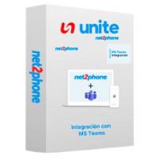 INTEGRACION A MS TEAMS - NET2PHONE - PARA CONMUTADOR TELEFONICO UNITE - LICENCIA POR USUARIO - RENTA MENSUAL - ENTREGA ELECTRONICA, - Garantía: SG -