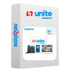 EXTENSION ILIMITADA - NET2PHONE - PARA CONMUTADOR TELEFONICO EN LA NUBE UNITE DE 26 A 50 USUARIOS - LICENCIA POR USUARIO - RENTA MENSUAL - ENTREGA ELECTRONICA, - Garantía: SG -