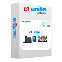 EXTENSION ILIMITADA - NET2PHONE - PARA CONMUTADOR TELEFONICO EN LA NUBE UNITE DE 101 A 200  USUARIOS - LICENCIA POR USUARIO - RENTA MENSUAL - ENTREGA ELECTRONICA, - Garantía: SG -