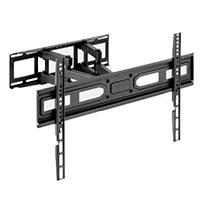 SOPORTE ACTECK ENFORCE MOTION SP484 / PARA PANTALLA -TELEVISION / 37-80 PULG / MAX 40 KG / INCLINACION 3-15 GRADOS / GIRO 60 GRADOS / VESA / FIJACION A MURO / ACERO / NEGRO / AC-939713, - Garantía: 1 AÑO -