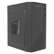 GABINETE ACTECK KIOTO GC220F / MINI TORRE / MICRO ATX, MINI ITX / FUENTE 500W INCLUIDA / SOPORTE PARA VENTILADORES / METAL / NEGRO / AC-939539, - Garantía: 3 AÑOS -