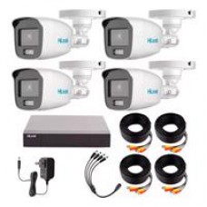 HILOOK BY HIKVISION KIT TURBOHD 1080P / DVR 4 CANALES / 4 CAMARAS BALA COLORVU CON MICROFONO INTEGRADO / FUENTE DE PODER / ACCESORIOS DE INSTALACION, - Garantía: 1 AÑO - HILOOK BY HIKVISION KIT TURBOHD 1080P / DVR 4 CANALES / 4 CAMARAS BALA COLORVU CON MICROFONO INTEGRADO / FUENTE DE PODER / ACCESORIOS DE INSTALACION, - Garantía: 1 AÑO -