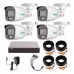 HILOOK BY HIKVISION KIT TURBOHD 1080P / DVR 4 CANALES / 4 CAMARAS BALA COLORVU CON MICROFONO INTEGRADO / FUENTE DE PODER / ACCESORIOS DE INSTALACION, - Garantía: 1 AÑO - HILOOK BY HIKVISION KIT TURBOHD 1080P / DVR 4 CANALES / 4 CAMARAS BALA COLORVU CON MICROFONO INTEGRADO / FUENTE DE PODER / ACCESORIOS DE INSTALACION, - Garantía: 1 AÑO -