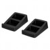 BASE ACTECK PARA BOCINAS VAULT ACOUSTIC BB400 / MEJORA LA ACUSTICA / INCLINACION 15* / AISLA LA VIBRACION / ADVANCED SERIES / NEGRO / AC-939737, - Garantía: 1 AÑO -